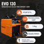 Máquina de Solda Inversora Portátil MMA Smarter EVO 130 220V MEGATEC
