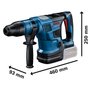 Martelete Combinado SDS-MAX Bosch 18V 7J GBH 18V-36 C BITURBO BL