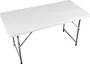 Mesa Plástica Dobrável Retangular 120 cm Branca – Vonder