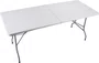 Mesa Plástica Dobrável Retangular 180 cm Branca – Vonder
