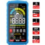 Multímetro Digital SM-1600 Minipa CAT III 600V com True RMS, NCV, Lanterna e Medição de Temperatura