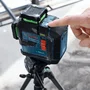 Nível a Laser 30m 3 Linhas com Receptor Bateria GLL 80-33 G Bosch