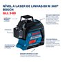 Nível a Laser Bosch 80M GLL 3-80 360º