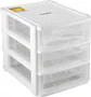 Organizador Plástico 3 Gavetas OPV 0271 Vonder