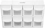 Organizador Plástico 8 Gavetas OPV 0305 Vonder
