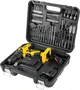 Parafusadeira e Furadeira com Impacto 12V Kit com 74 Peças Vonder