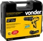 Parafusadeira e Furadeira com Impacto 12V Kit com 74 Peças Vonder