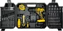 Parafusadeira/Furadeira a Bateria 20V com Impacto Kit 78 Peças Vonder