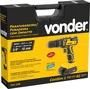 Parafusadeira/Furadeira a Bateria 20V com Impacto Kit 78 Peças Vonder