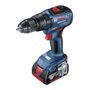 Parafusadeira Furadeira Impacto GSB 18V-50 Maleta + Bateria 5Ah 06019H51E5000 Bosch