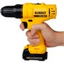 Parafusadeira Furadeira 3/8 10mm Bateria Litio BIVOLT DCD700C2-BR DeWalt