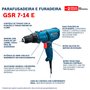Parafusadeira e Furadeira Bosch GSR 7-14E 400W com Bolsa 220V