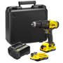 Parafusadeira Furadeira de Impacto 20V 2 Baterias SCD711D2K-BR Stanley