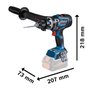 Parafusadeira Furadeira Bosch GSB 18V-150C Sem Bateria BL