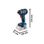 Parafusadeira Furadeira Bosch GSR 18V-90FC Sem Bateria BL