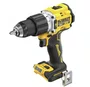 Parafusadeira/Furadeira de Impacto 1/2" 20V MAX Li-Ion Brushless com 2 Baterias 2 Ah + Carregador + Bolsa DCD806D2-BR – DEWALT