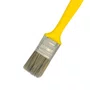 Pincel 1 1/2" Cerda Grisalhas Cabo Amarelo Compel