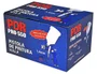 Pistola de Pintura Gravidade HVLP Bico 1,7mm 600ML PRO-550/1.7 PDR