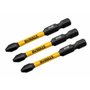 Ponta Phillips #2 FlexTorq 2.1/4" 3pçs DWAF2PH2IR3 DeWalt