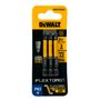 Ponta Phillips #3 Flextorq 2 1/4" 3 Peças DWAF2PH3IR3 DeWalt