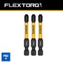 Ponta Phillips #3 Flextorq 2 1/4" 3 Peças DWAF2PH3IR3 DeWalt