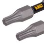 Ponta Torx 2" Tx15 2 Peças DWA2TX15-2L DeWalt