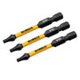 Ponta Torx T10 FlexTorq 2-1/4" 3 Peças DWAF2TX10IR3 DeWalt