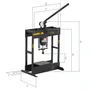 Prensa Hidráulica 10Ton Vonder