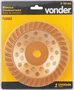 Rebolo Diamantado Turbo 180 mm – Vonder