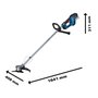Roçadeira à Bateria 18V Bosch GFR 18V-23 BL Brushless 3 Pontas Sem Bateria