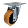 Rodízio Giratório 3” GLR 312 UFK 170kg PU Laranja 121274 2 unRod-Car