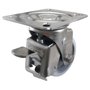 Rodizio Giratório 3" GLROA 312 NP 90kg Nylon 117175 Rod-Car