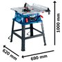 Serra Circular De Bancada Bosch 1800W 220V GTS 254