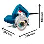 Serra Mármore Bosch GDC 150 Titan 1500W 220V