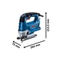 Serra Tico Tico Bosch GST 750 520W 220V