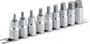 Jogo de Soquetes Hexagonais 1/2" 4 a 17 mmModelo JG 4A17MM 9 Peças Vonder