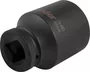 Soquete Sextavado Longo 1" 55 mm Aço Cromo Molibdênio Vonder