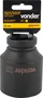 Soquete Sextavado Longo 1" 55 mm Aço Cromo Molibdênio Vonder