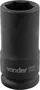Soquete Sextavado Longo Encaixe 3/4" 27 mm Cromado Vonder