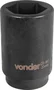 Soquete Sextavado Longo Encaixe 3/4" 33 mm Aço Cromo Molibdênio Vonder