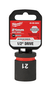 Soquete Impacto D 1/2" X 21Mm X 48Mm 49-66-6253 Milwaukee