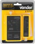 Testador de Cabos de Rede RJ45 e Coaxial Vonder