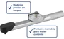 Torquímetro de Relógio 1/4" 0-8 Nm Vonder