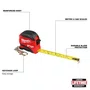 Trena 2 Metros mm/pol Com Chaveiro 48-22-1706 Milwaukee