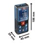Trena a Laser Bosch 50M GLM 50-12