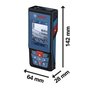 Trena a Laser Bosch 100M GLM 100-25C com Bluetooth